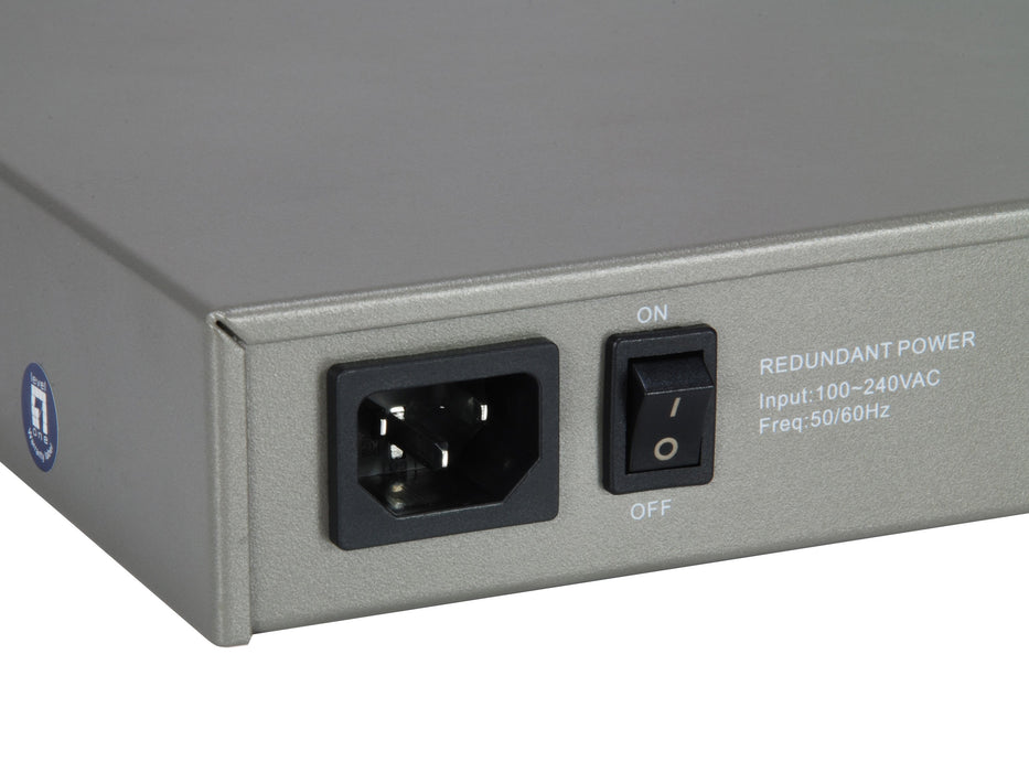 EAN 4015867208366 - LevelOne GTL-2091 Gestionado L3 Gigabit Ethernet (10/100/1000) Gris imagen 4