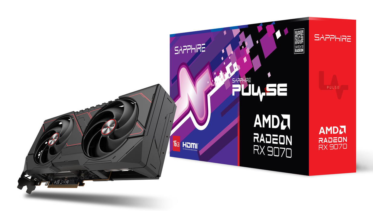 EAN 4895106295971 - Sapphire PULSE Radeon RX 9070 AMD 16 GB GDDR6 imagen 8
