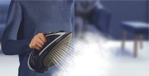 EAN 3121040086476 - Tefal Puregliss FV8062E0 plancha Plancha vapor-seco Durilium AirGlide Autoclean soleplate 3000 W Negro, G imagen 2