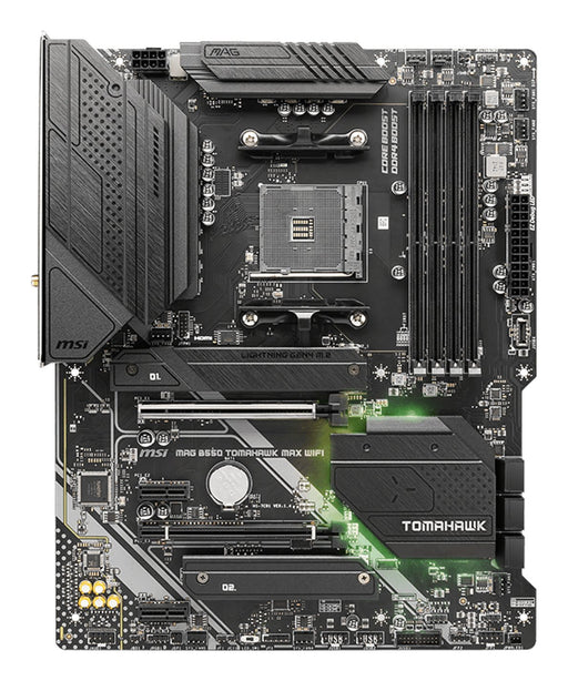 EAN 4719072957957 - MSI MAG B550 TOMAHAWK MAX WIFI AMD B550 Zócalo AM4 ATX imagen 2