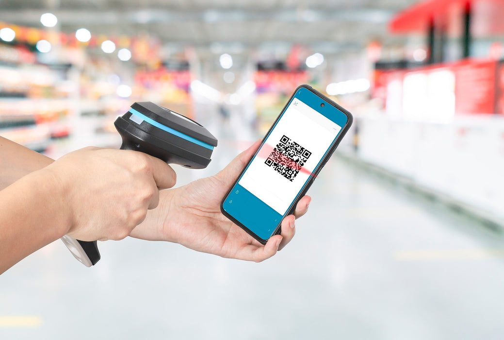 EAN 0766623154185 - Manhattan 154185 lector de código de barras Lector de códigos de barras portátil 1D/2D LED Negro imagen 7