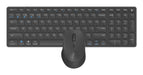 EAN 6940056115126 - Rapoo 9700M teclado Ratón incluido Universal Bluetooth QWERTY Negro imagen 1