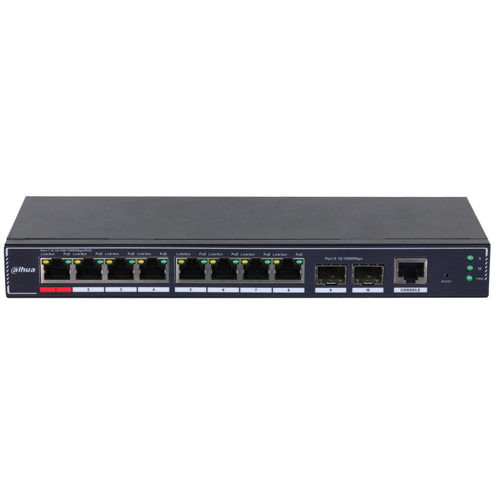 EAN 6923172598592 - Dahua Technology PoE SG4010P-2F Gestionado L2 Gigabit Ethernet (10/100/1000) Energía sobre Ethernet (PoE) imagen 3