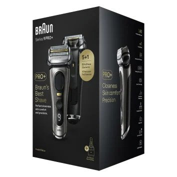 EAN 8700216137249 - Braun Series 9 Pro+ 9565cc Wet & Dry Máquina de afeitar de láminas Recortadora Metálico imagen 8