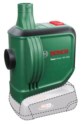 EAN 4053423241105 - Bosch EasyInflate 18V-500 bomba de aire eléctrica 0,03 bar 530 l/min imagen 2