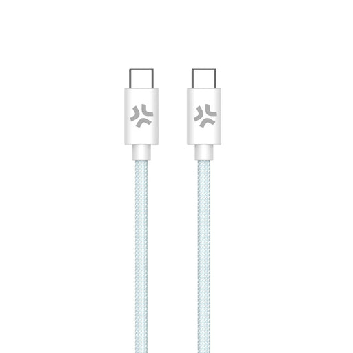 EAN 8021735207726 - Celly USBCUSBCCOTTLB cable USB 1,5 m USB C Azul, Blanco imagen 1