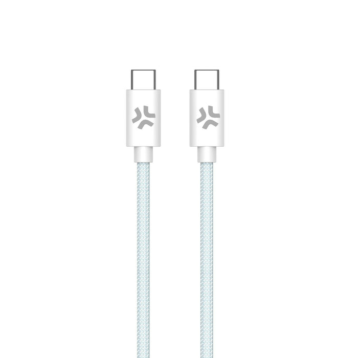 EAN 8021735207726 - Celly USBCUSBCCOTTLB cable USB 1,5 m USB C Azul, Blanco imagen 1