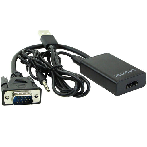 EAN 5711045142499 - Microconnect MONGGHDMI adaptador de cable de vídeo 0,3 m HDMI tipo A (Estándar) VGA (D-Sub) Negro imagen 1