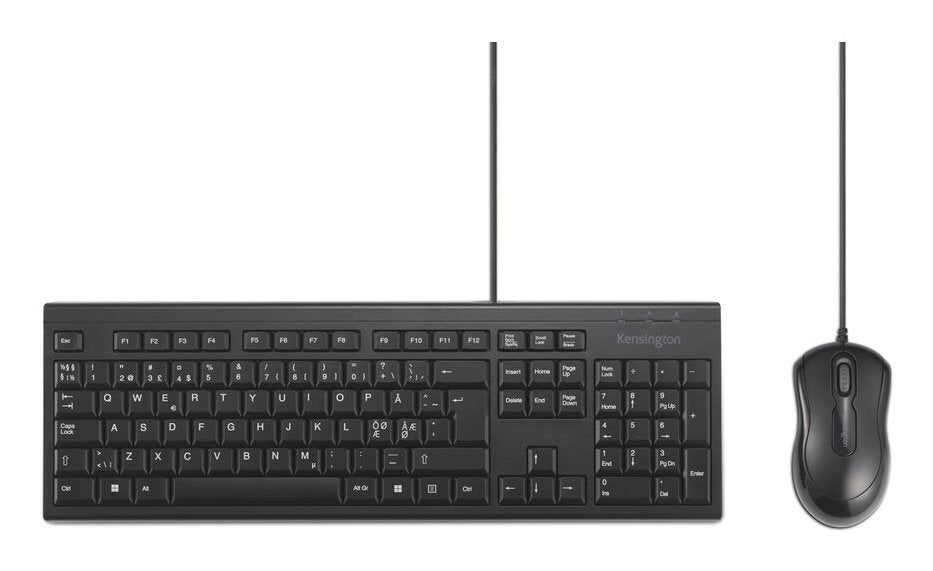EAN 5028252644723 - Kensington KM100 EQ teclado Ratón incluido Oficina USB QWERTY Nórdico Negro imagen 2