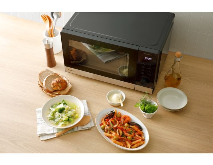 EAN 5025232969814 - Panasonic NN-SD38QSEPG microondas Negro, Acero inoxidable Solo microondas Encimera 29 L 1000 W imagen 7