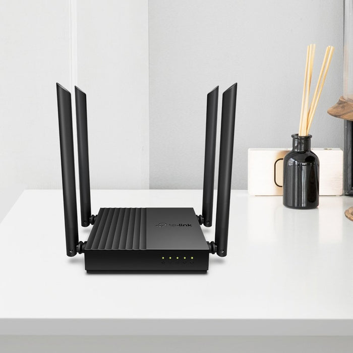 EAN 4897098687529 - TP-Link ARCHER A64 router inalámbrico Gigabit Ethernet Doble banda (2,4 GHz / 5 GHz) Negro imagen 4