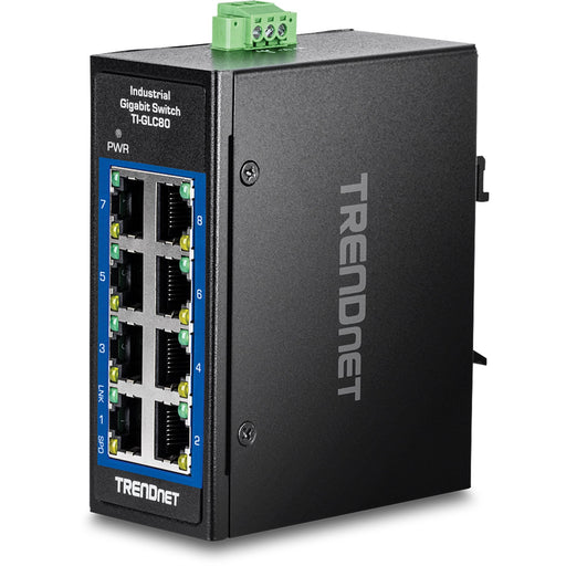 EAN 710931162837 - Trendnet TI-GLC80 switch No administrado Gigabit Ethernet (10/100/1000) Negro imagen 1