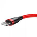 EAN 6953156274921 - Baseus CALKLF-A09 cable de conector Lightning 0,5 m Rojo imagen 1