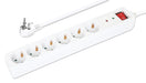 EAN 0766623168311 - Manhattan 168311 base múltiple 2 m 6 salidas AC Interior Blanco imagen 6
