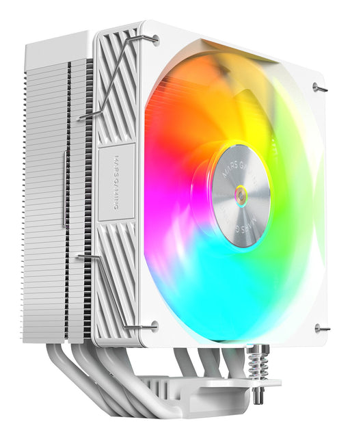 EAN 8435693109457 - Mars Gaming MCPUX5ARGBW sistema de refrigeración para ordenador Procesador Refrigerador de aire 12 cm Bla imagen 1