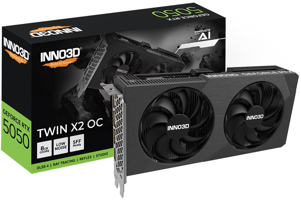 EAN 8886307701749 - INNO3D GeForce RTX 5050 TWIN X2 OC NVIDIA 8 GB GDDR6 imagen 3