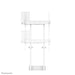 EAN 8717371449742 - Neomounts WL55-875WH1 soporte para pantalla de señalización 2,54 m (100") Blanco imagen 4