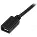 EAN 0065030863056 - StarTech.com USBUBEXT50CM cable USB USB 2.0 0,5 m Micro-USB B Negro imagen 2