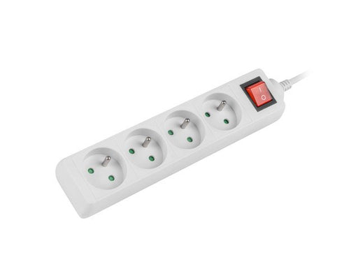 EAN 5901969415452 - Lanberg PS1-04E-0150-W base múltiple 1,5 m 4 salidas AC Interior Blanco imagen 1
