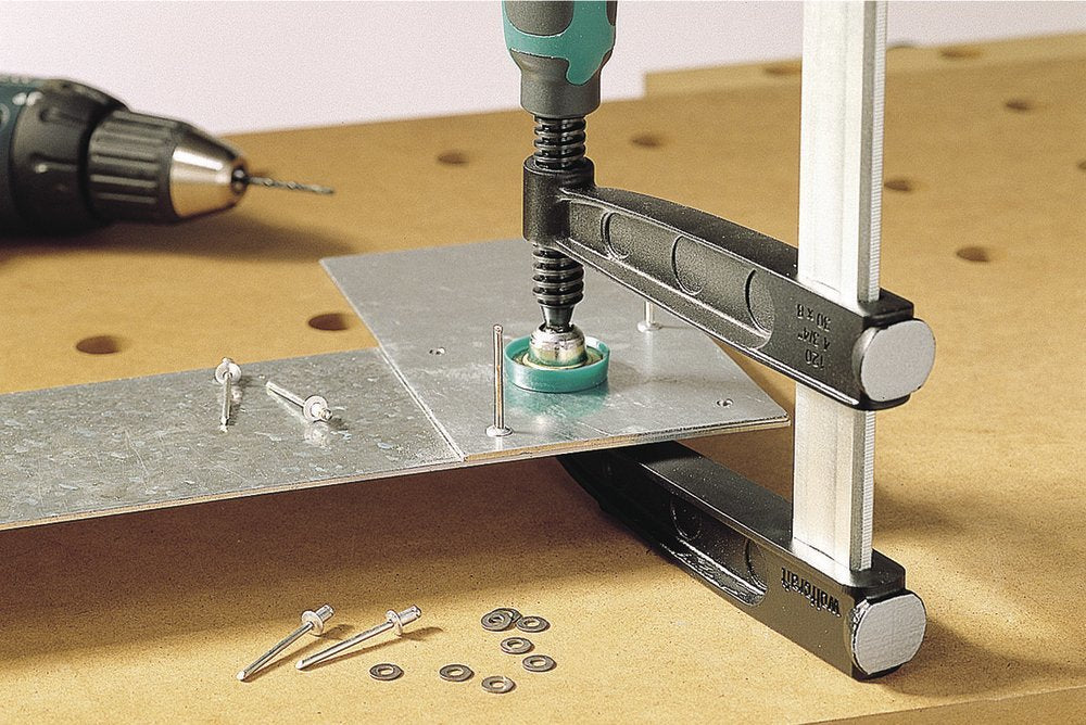 EAN 4006885362000 - wolfcraft GmbH SZ 120-300 Abrazadera de barra 30 cm Negro, Gris imagen 3