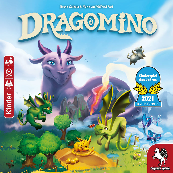 EAN 4250231728044 - Pegasus Spiele Dragomino Kinderspiel 20 min Juego de mesa Interpretación de roles imagen 3