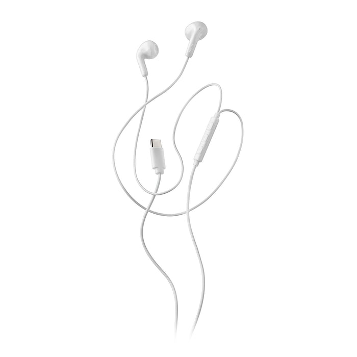 EAN 8435430627176 - NGS CROSS GLIDE Auriculares Alámbrico Dentro de oído Llamadas/Música USB Tipo C Blanco imagen 4