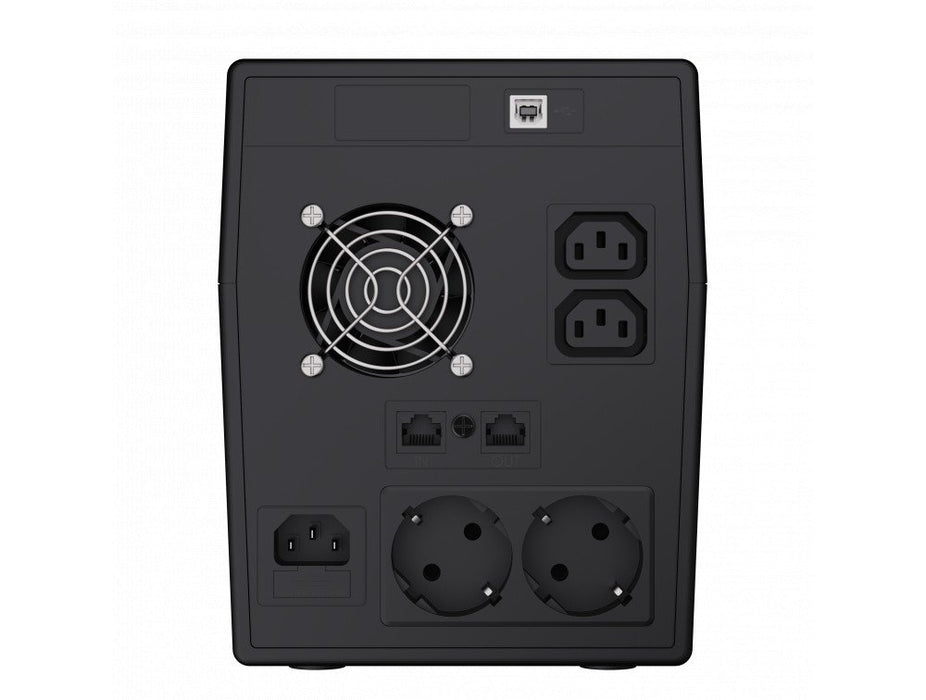 EAN 5902701419752 - Green Cell UPS09 sistema de alimentación ininterrumpida (UPS) Línea interactiva 3 kVA 1400 W 5 salidas AC imagen 2