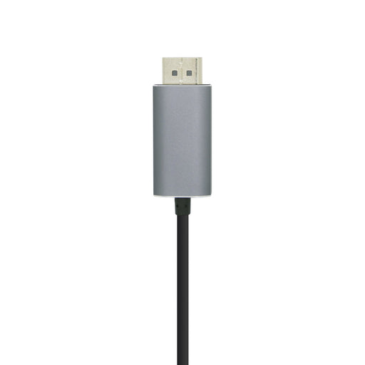 EAN 8436574704341 - AISENS A109-0395 adaptador de cable de vídeo 1,8 m USB Tipo C Aluminio, Negro imagen 2