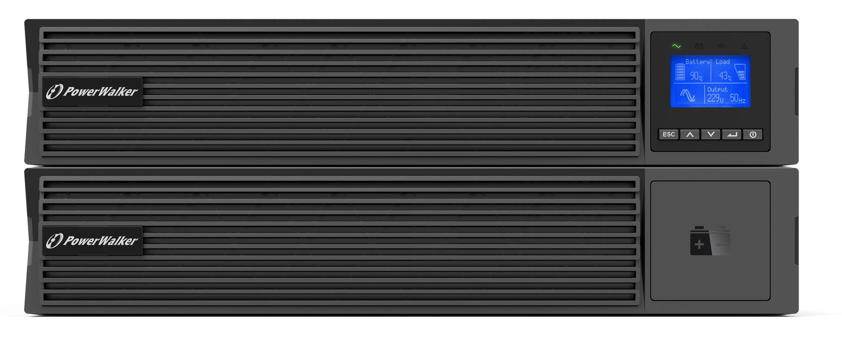 EAN 4260074982893 - PowerWalker VFI 2000 ICR IoT sistema de alimentación ininterrumpida (UPS) Doble conversión (en línea) 2 k imagen 4