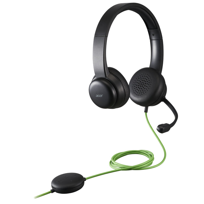 EAN 4711121232848 - Acer GP.HDS11.01N auricular y casco Auriculares Alámbrico Diadema Llamadas/Música Negro imagen 2