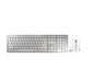 EAN 4025112095382 - CHERRY DW 9100 SLIM teclado Ratón incluido Universal RF Wireless + Bluetooth QWERTY Inglés de EE. UU. Pla imagen 1