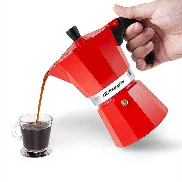 EAN 8435568404298 - Orbegozo KFR 640 cafetera manual Cafetera italiana Rojo imagen 6