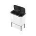 EAN 8710755313523 - Brabantia 313523 papelera 33 L Rectangular Acero inoxidable Negro, Blanco imagen 2