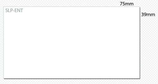 EAN 0020963852164 - Seiko Instruments SLP-ENT Blanco Etiqueta para impresora no adhesiva imagen 1