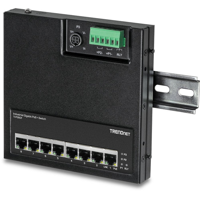 EAN 710931161496 - Trendnet TI-PG80F switch No administrado Gigabit Ethernet (10/100/1000) Energía sobre Ethernet (PoE) imagen 5