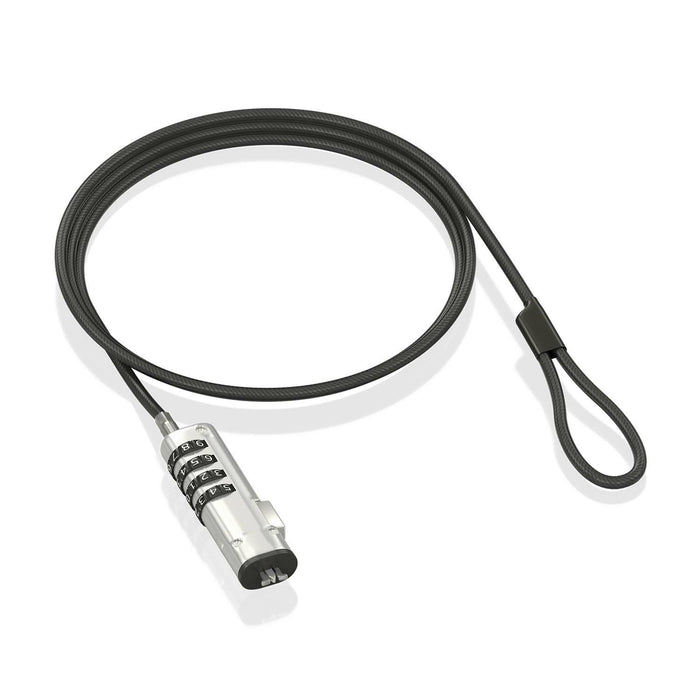 EAN 8435739901236 - AISENS ASLK-D50N05-BK cable antirrobo Negro 1,5 m imagen 3