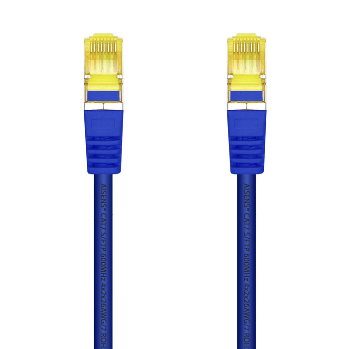 EAN 8436574705287 - AISENS A146-0477 cable de red Azul 0,5 m Cat7 S/FTP (S-STP) imagen 2
