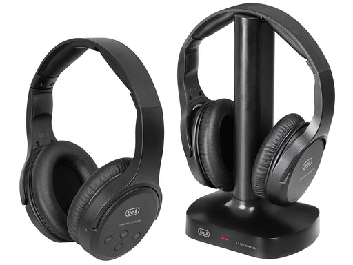 EAN 8011000027876 - Trevi FRS 1580 TW Auriculares Inalámbrico y alámbrico Diadema TV Negro imagen 1