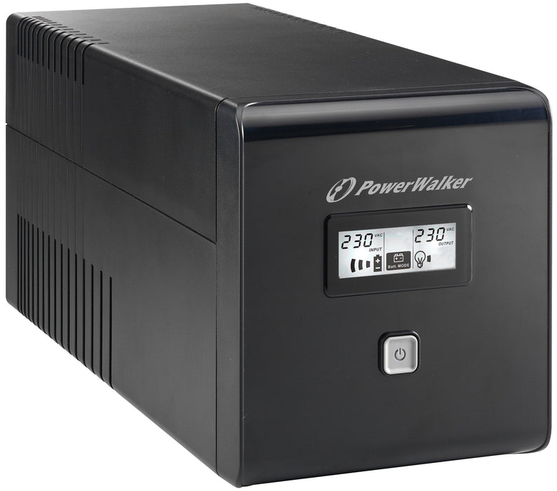 EAN 4260074972771 - PowerWalker VI 1000 LCD sistema de alimentación ininterrumpida (UPS) 1 kVA 600 W 4 salidas AC imagen 3