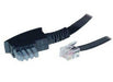 EAN 4017538701664 - S/CONN 6m TAE-N - RJ12 Negro, Transparente imagen 1