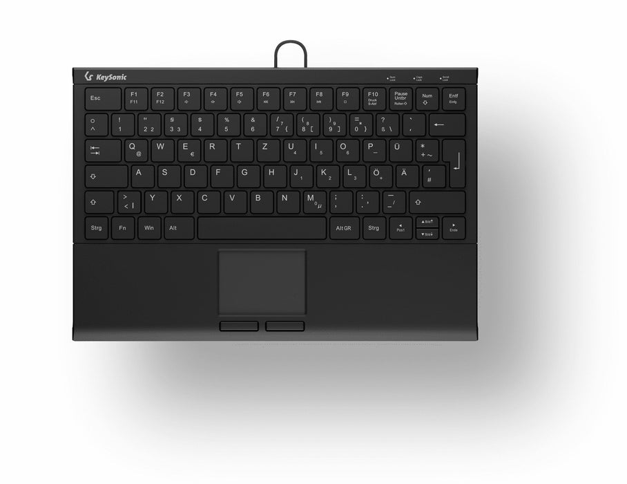 EAN 4250078172901 - KeySonic KSK-5211ELU (DE) teclado Hogar USB QWERTZ Alemán Negro imagen 1