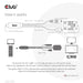 EAN 8719214472221 - CLUB3D CAC-1712 adaptador de cable de vídeo 2 m VGA (D-Sub) + 3,5mm HDMI + Micro-USB Negro imagen 6