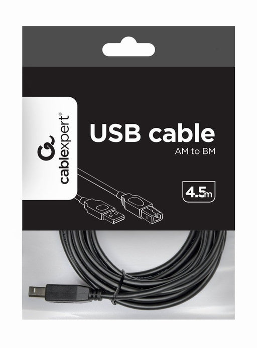 EAN 8716309041997 - Gembird 4.5m USB 2.0 A/B M cable USB 4,5 m USB A USB B Negro imagen 2