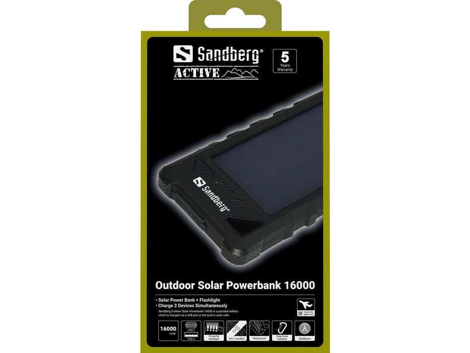 EAN 5705730420351 - Sandberg 420-35 batería externa Ión de litio 16000 mAh Negro imagen 8