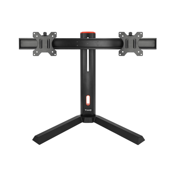 EAN 8433281009745 - TooQ DB1402TN-B soporte para monitor 68,6 cm (27") Escritorio Negro, Rojo imagen 2
