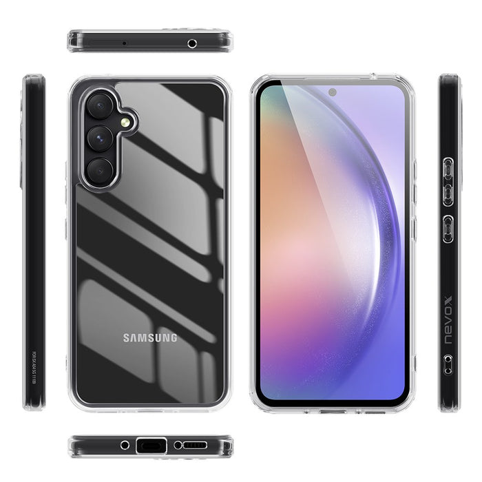 EAN 4250686413373 - nevox StyleShell ShockFlex funda para teléfono móvil 16,8 cm (6.6") Bumper Transparente imagen 3