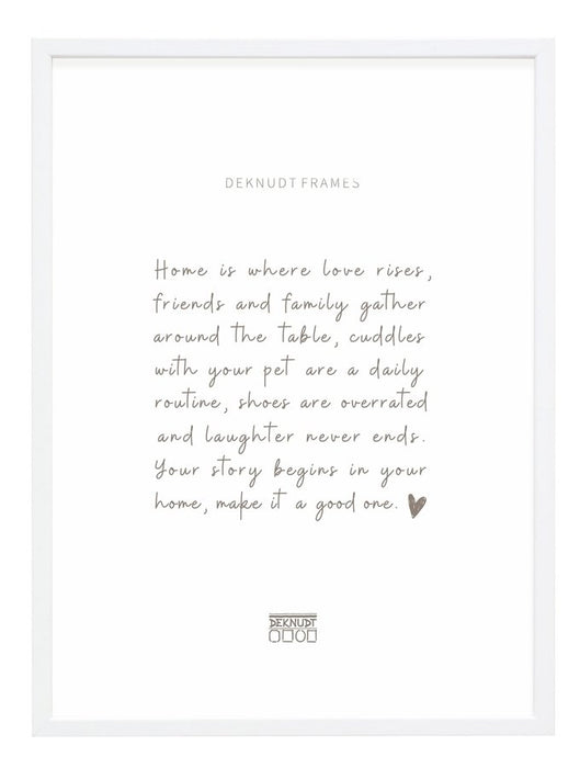 EAN 5412065680861 - Deknudt S41JK1 30x30 hout wit, smalle lijst Expositor de pie retroiluminado Blanco imagen 4