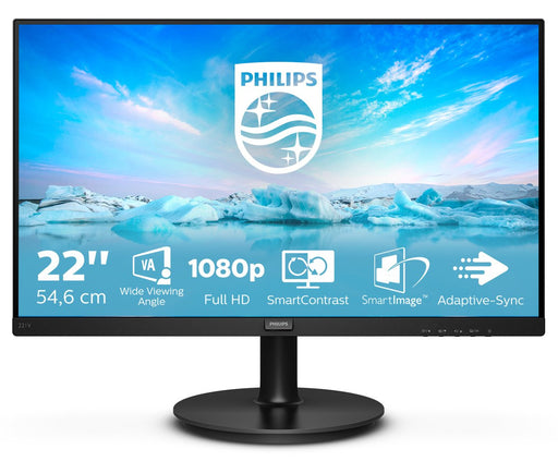 EAN 8712581760199 - Philips V Line 221V8A/00 LED display 54,6 cm (21.5") 1920 x 1080 Pixeles Full HD Negro imagen 2