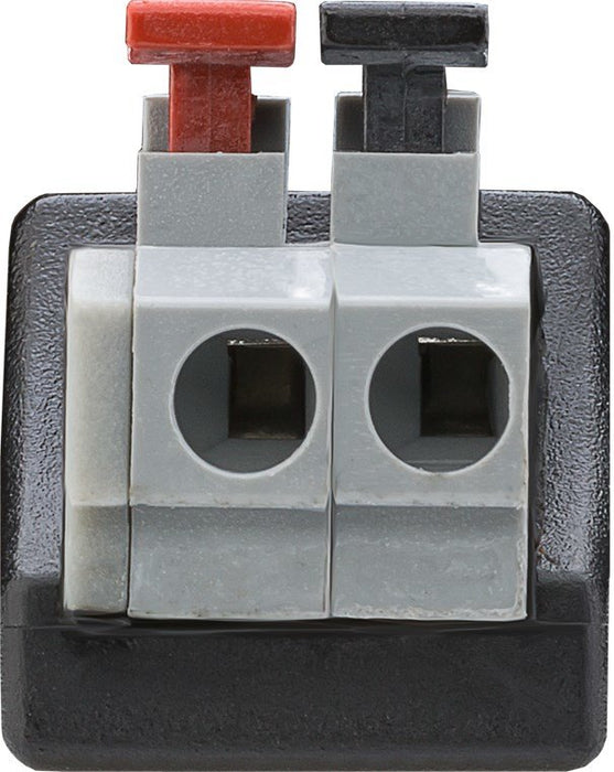 EAN 4040849767487 - Goobay 76748 cambiador de género para cable Terminal Block 2-pin DC (5.50 x 2.10 mm) Negro imagen 2