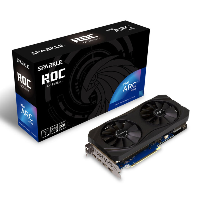 EAN 4711342290597 - Sparkle Technology Intel Arc A750 ROC OC Edition 8 GB GDDR6 imagen 1